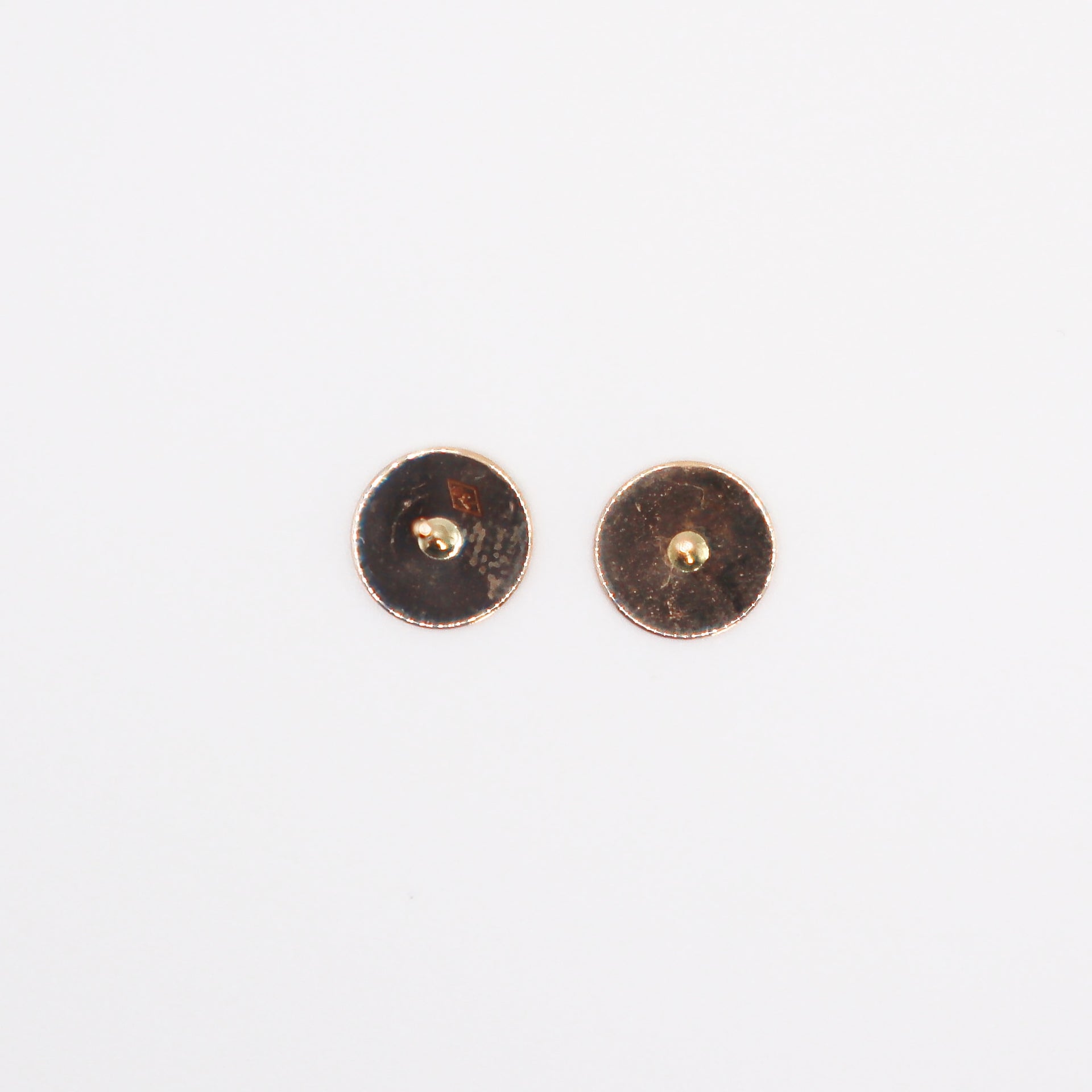 Gold Circle Earrings