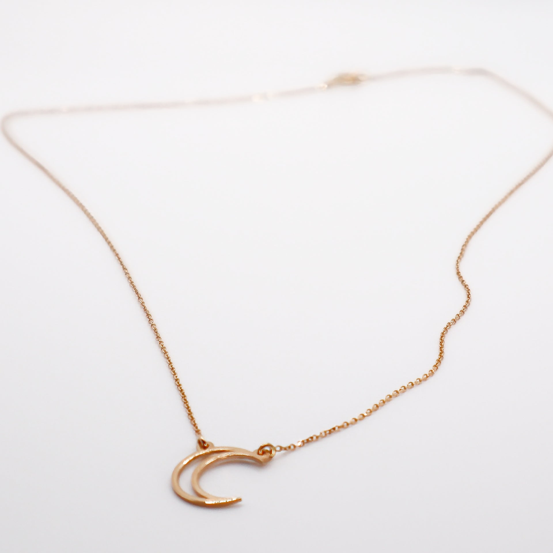 Gold Moon Necklace