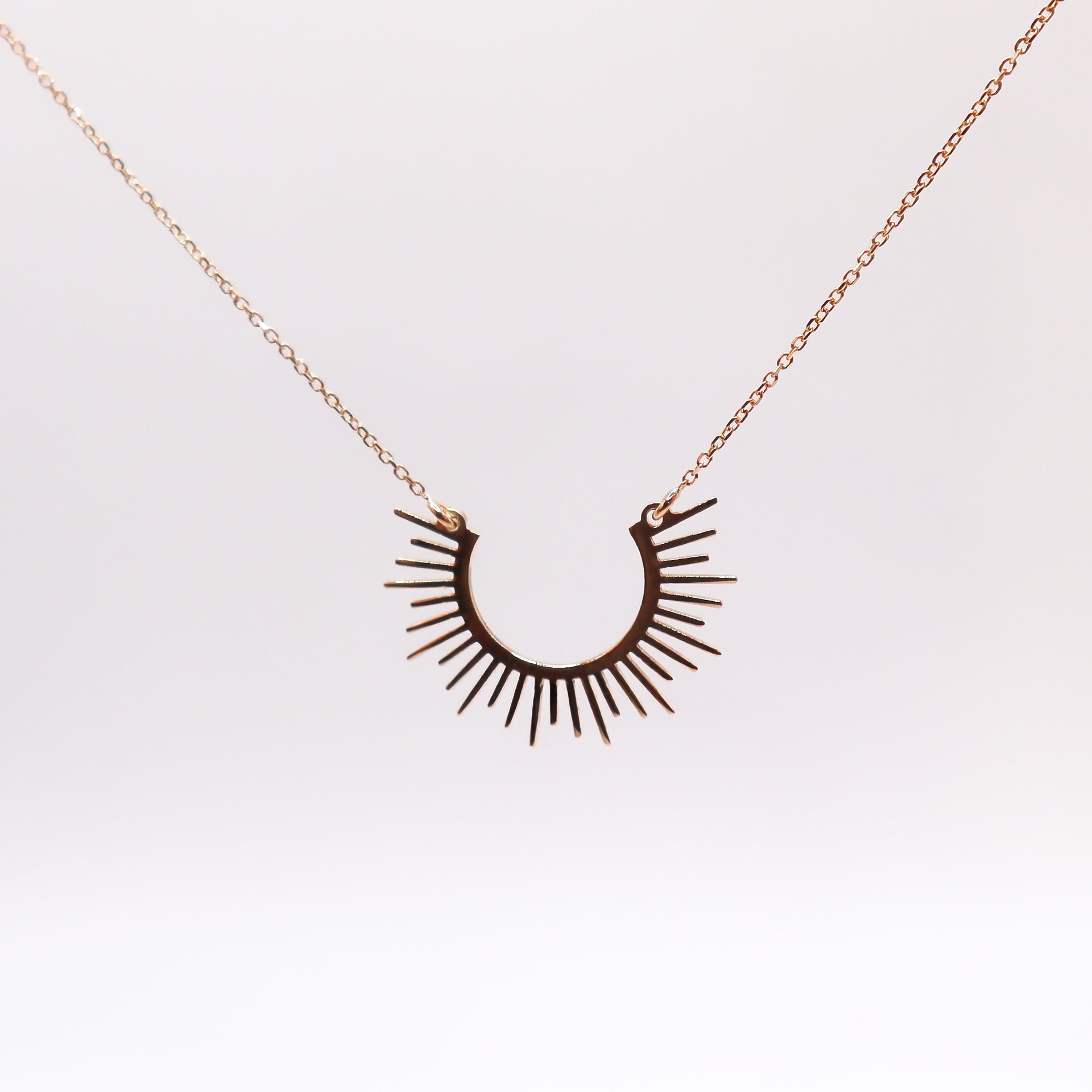 Gold Sun Necklace