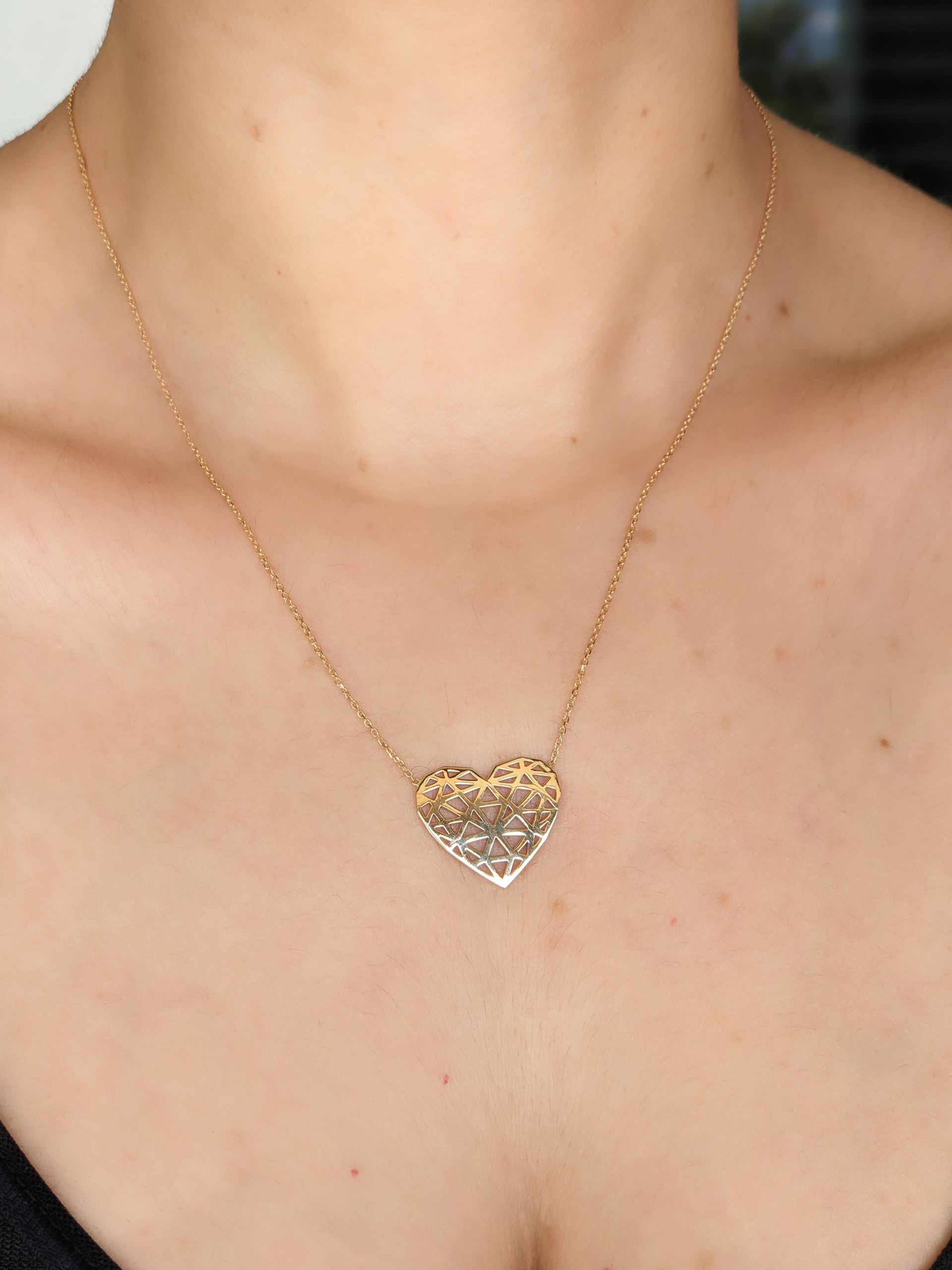 Gold Heart Necklace