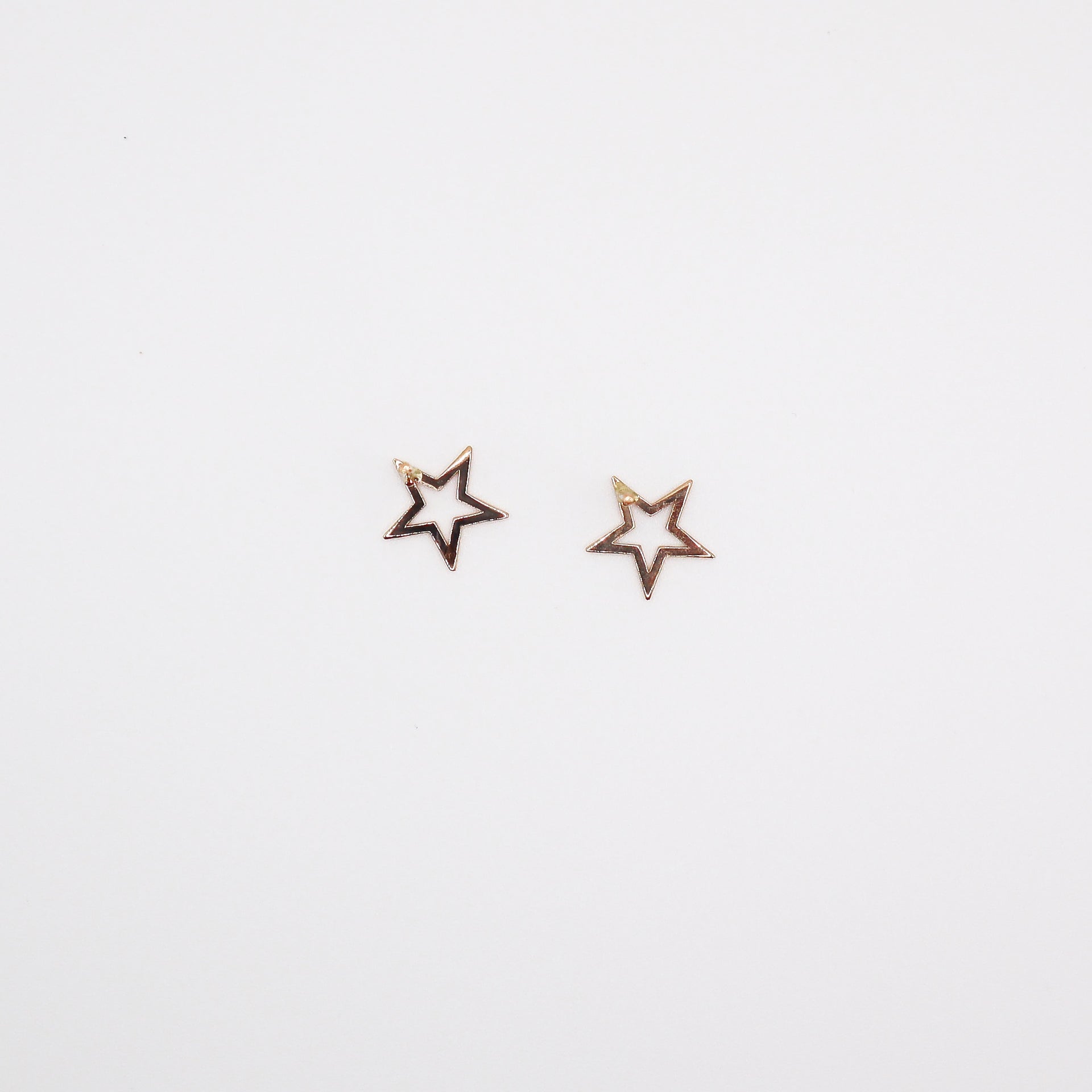 Twilight Gold Star Earrings